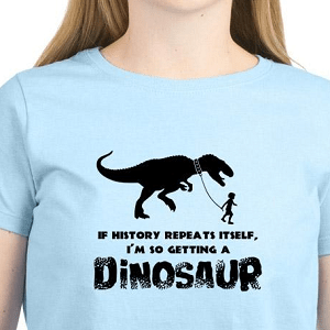 women's dinosaur shirt